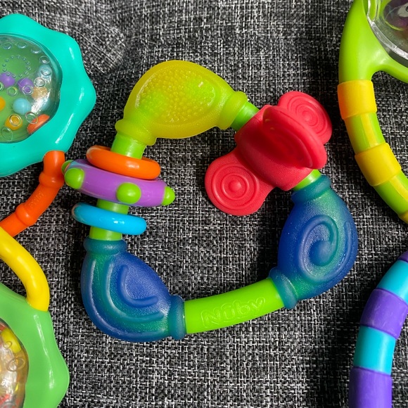 Infant Rattle & Teether Lot - Picture 3 of 4